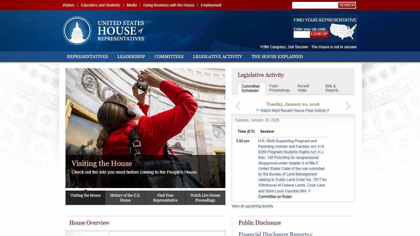 Homepage | house.gov
